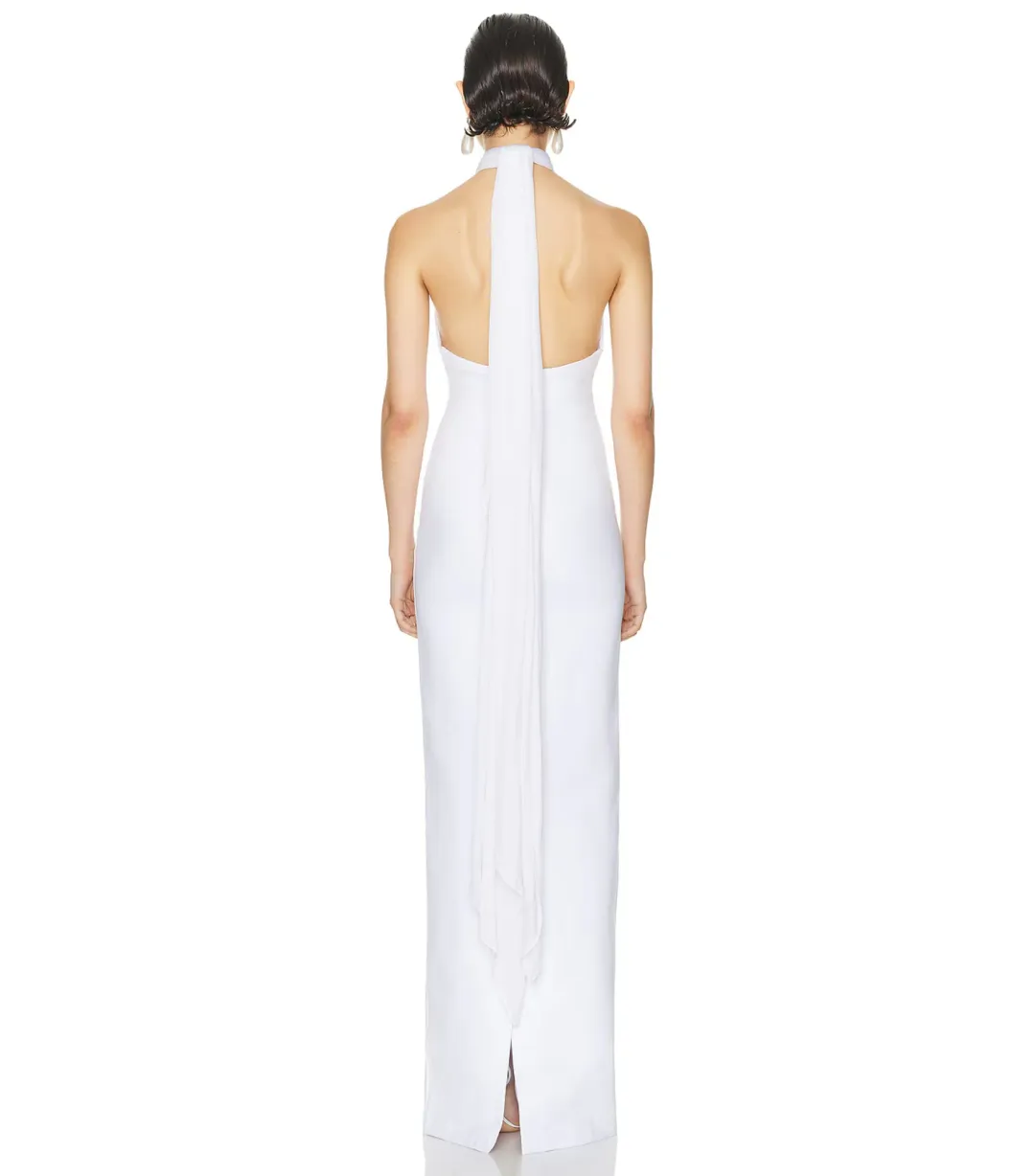 Helsa The Amber Maxi Dress White Size S / AU 8 for rent on The Volte - main image