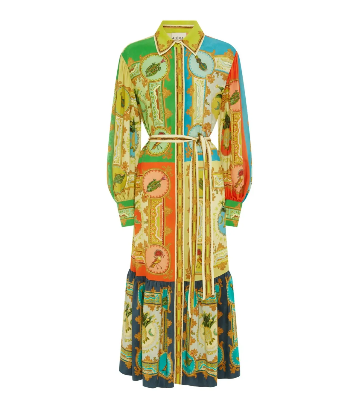 Alémais La Musica Shirtdress Multi Size 14 - Image 5