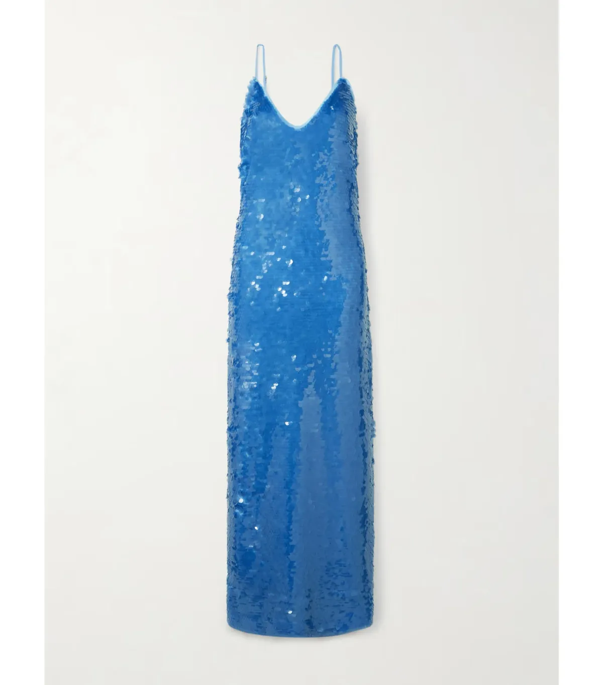 Alémais Stellar Sequin Slip Dress Exclusive Blue Size 12 - Image 1