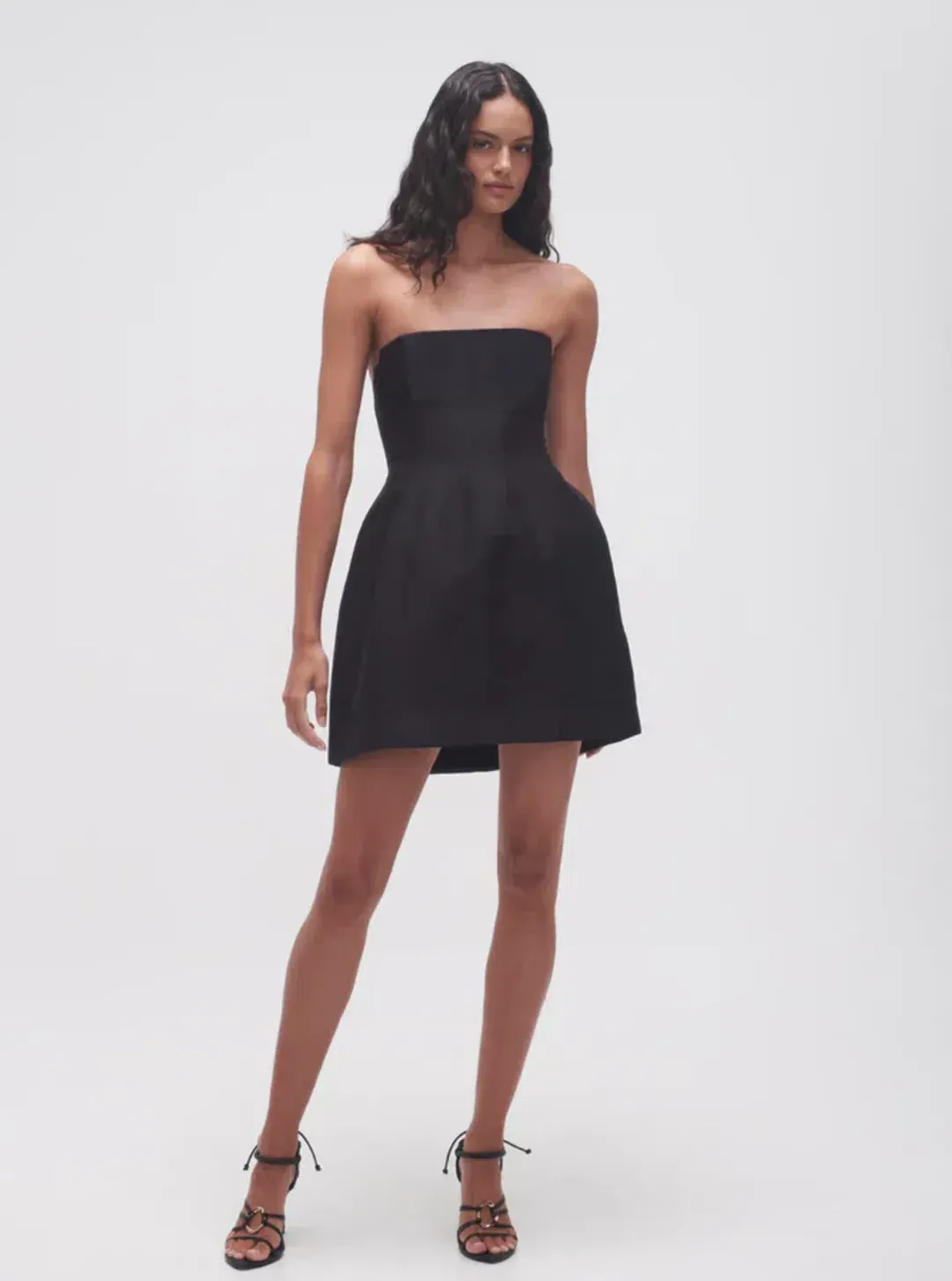 AJE strapless baret mini dress for rent on The Volte - main image