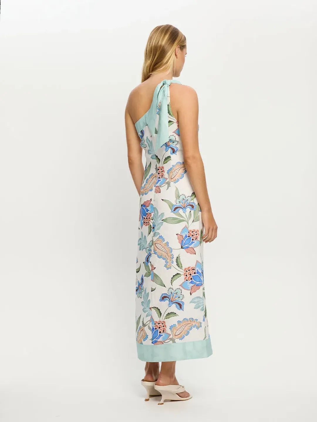 Kivari Azure Midi Dress Size 12  for rent on The Volte - main image
