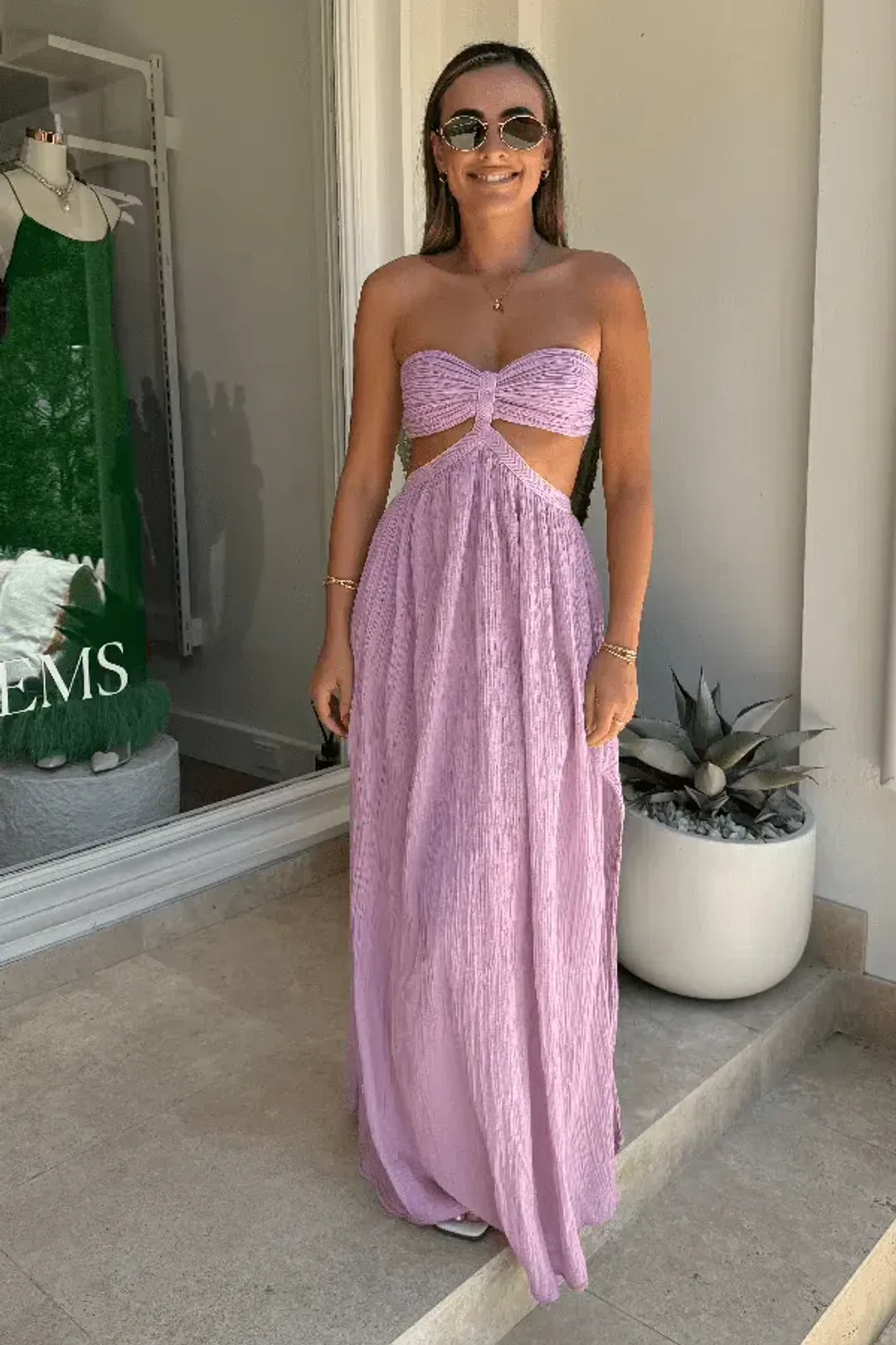 Chloe D'Artemide Lilac Maxi Size 6-12 for rent on The Volte - main image