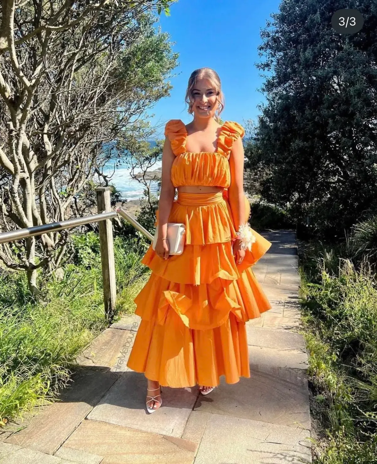 AJE Medina Set in Mandarin Orange - Image 1