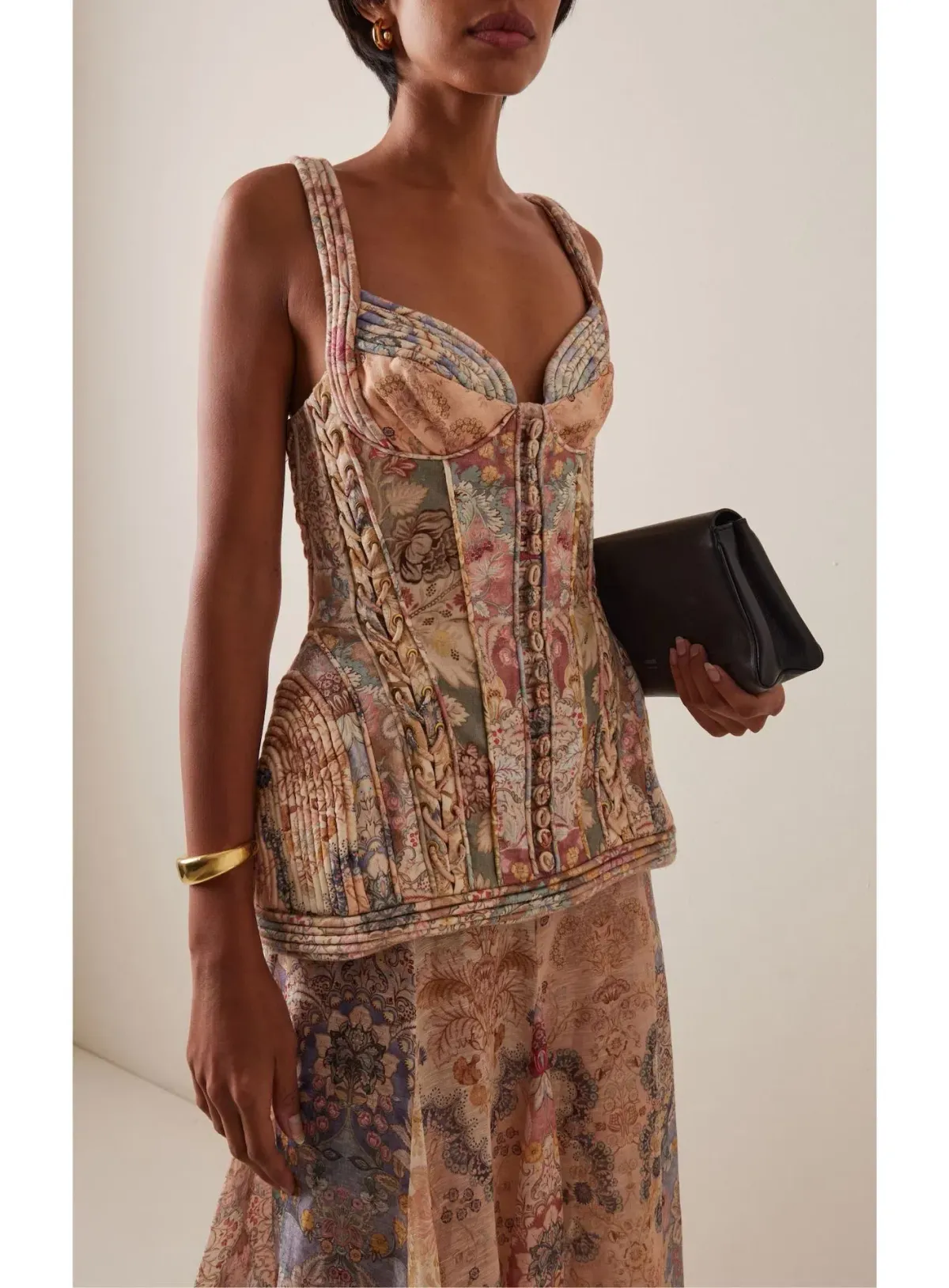 Zimmermann Rebellion Corded Maxi Dressin Spliced Floral Size 1 / AU 10  - Image 2