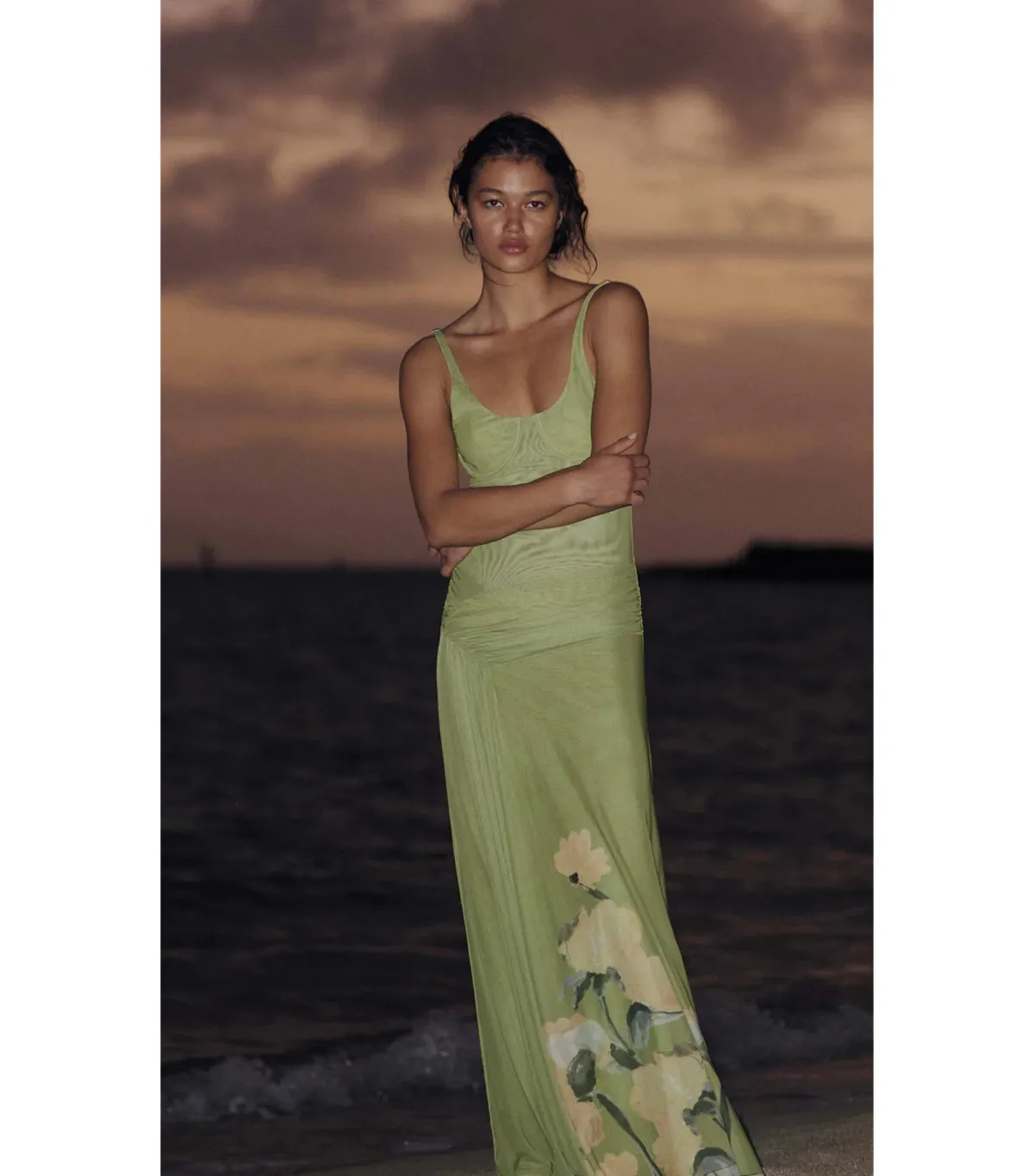 Bec & Bridge Citrina Maxi Dress Aniya Floral Size AU 6 - Image 4