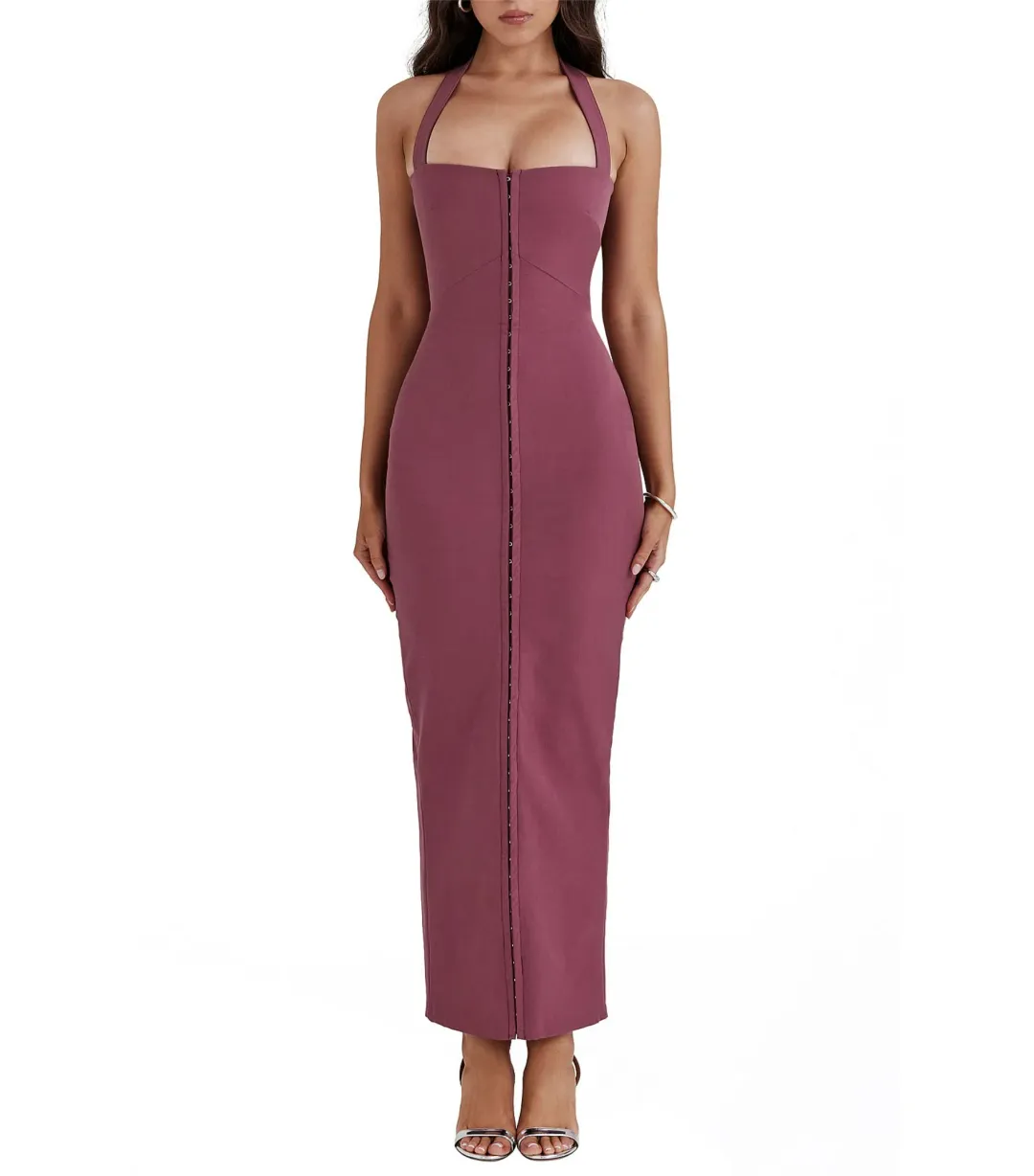 House of CB Mia Maxi Dress Nocturne Size M / AU 10 for rent on The Volte - main image