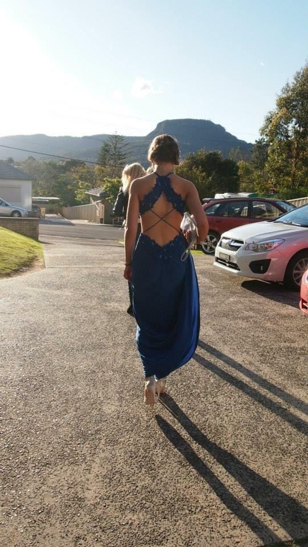 Sherri Hill Gown Royal Blue Size 8 for rent on The Volte - main image