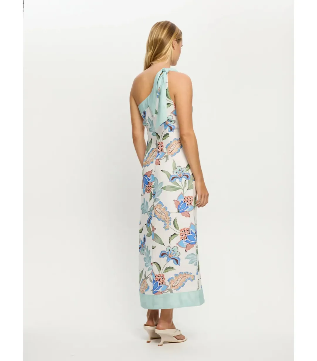 Kivari Azure Midi Dress Floral Size AU 12 for rent on The Volte - main image