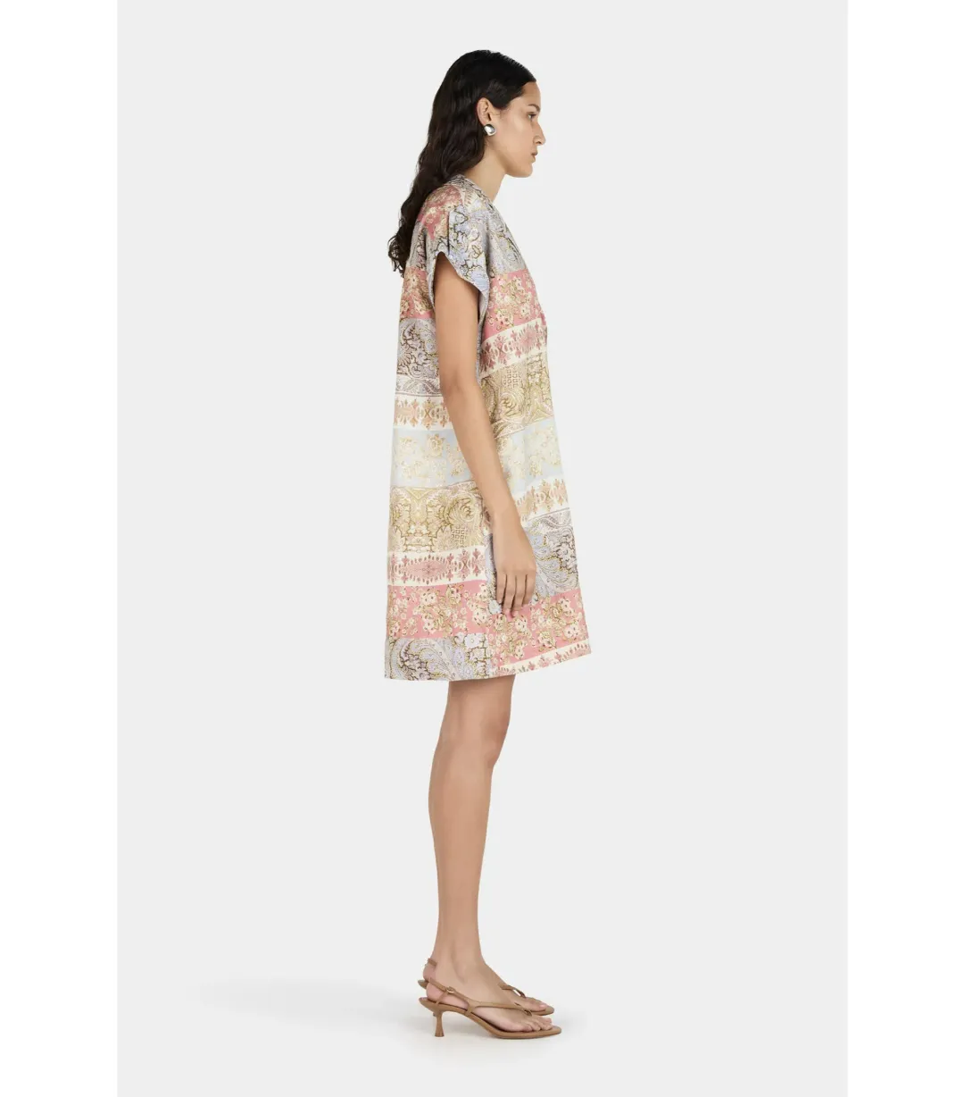 Hansen And Gretel Kathryn Dress Paisley Lane Print Size AU 8 for rent on The Volte - main image
