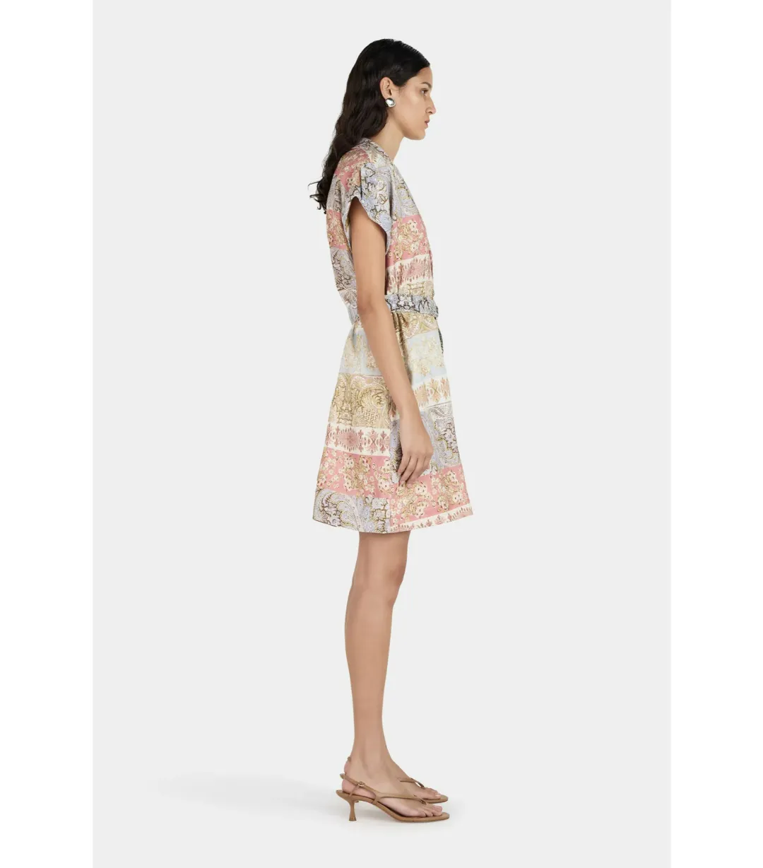 Hansen And Gretel Kathryn Dress Paisley Lane Print Size AU 8 for rent on The Volte - main image