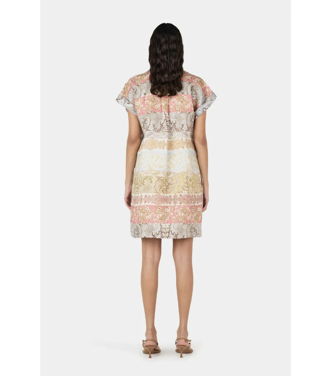 Hansen And Gretel Kathryn Dress Paisley Lane Print Size AU 8 for rent on The Volte - main image