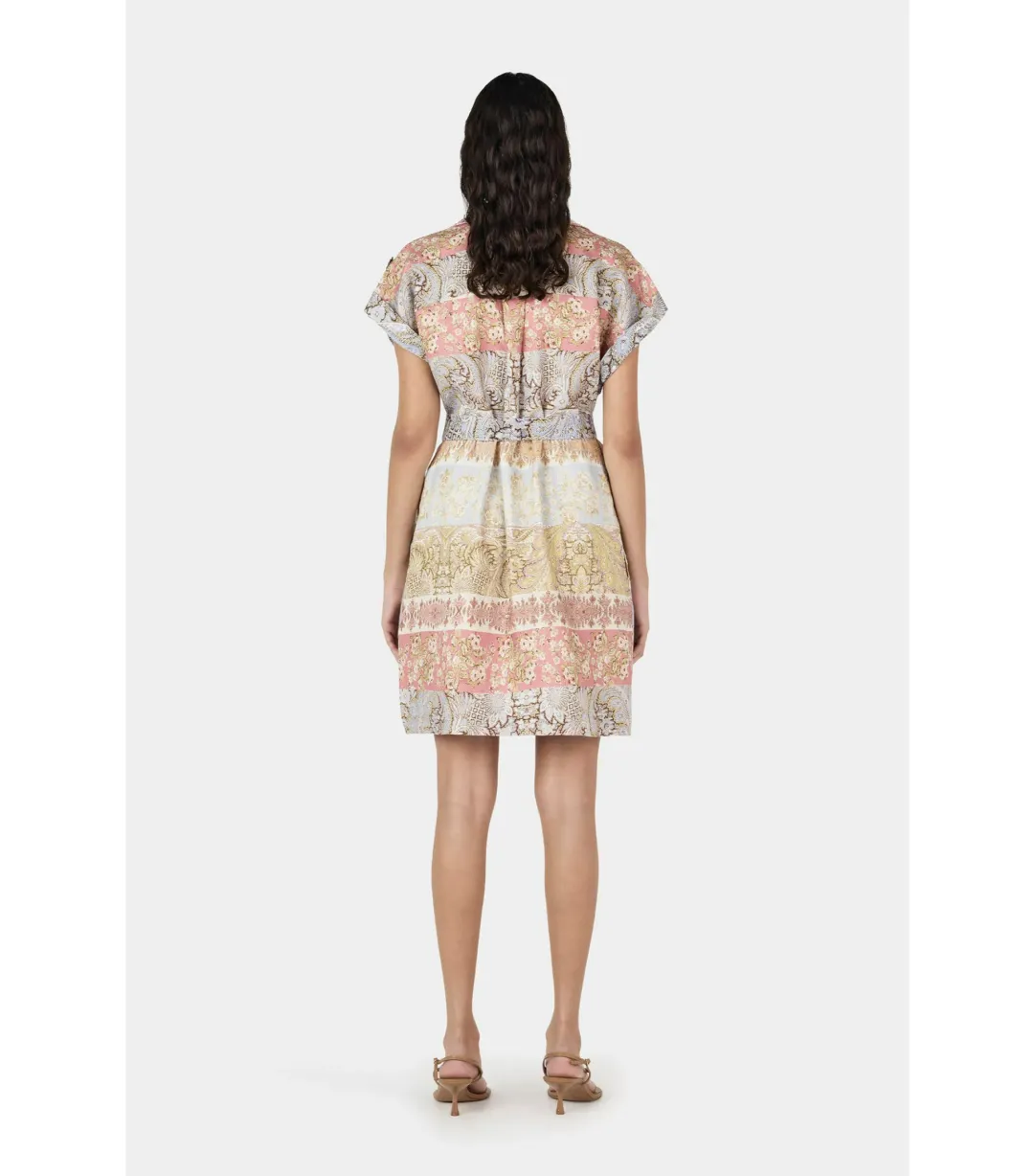 Hansen And Gretel Kathryn Dress Paisley Lane Print Size AU 8 for rent on The Volte - main image
