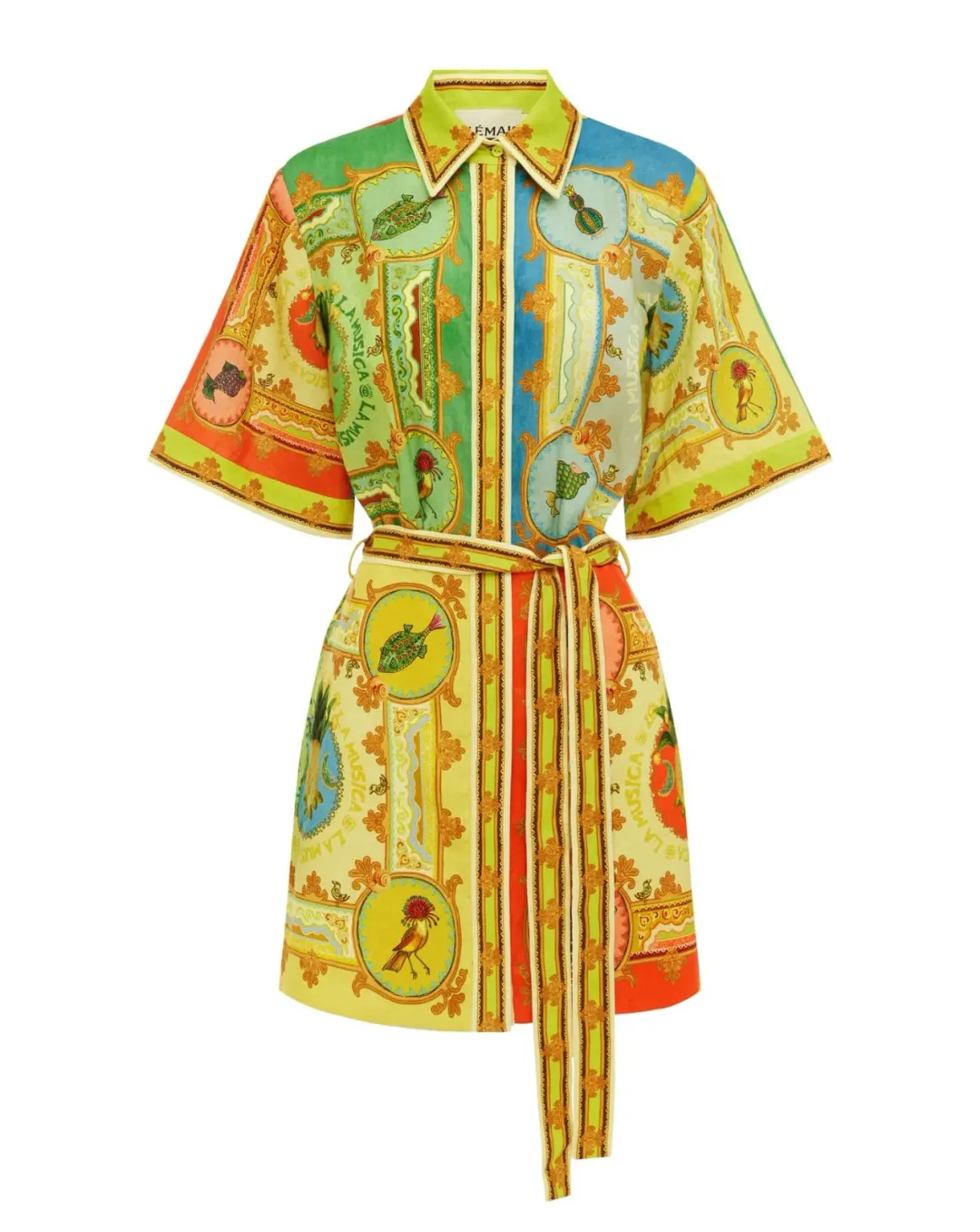 Alemais La Musica Mini Shirt Dress  for rent on The Volte - main image