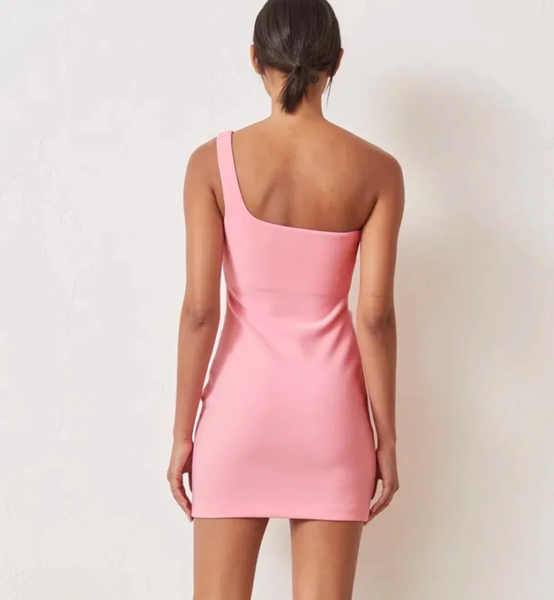 Bec and Bridge Dress Pink Mini  for rent on The Volte - main image