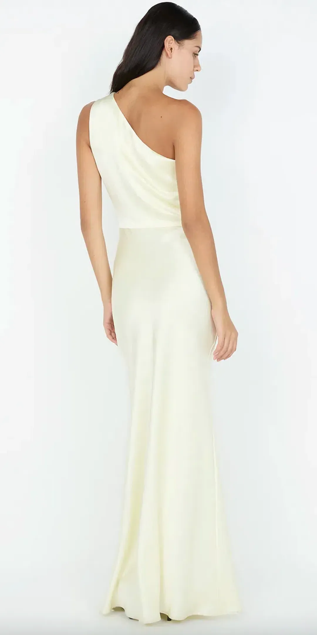 Bec & Bridge The Dreamer Asym Dress Ice Yellow Size 10 for rent on The Volte - main image