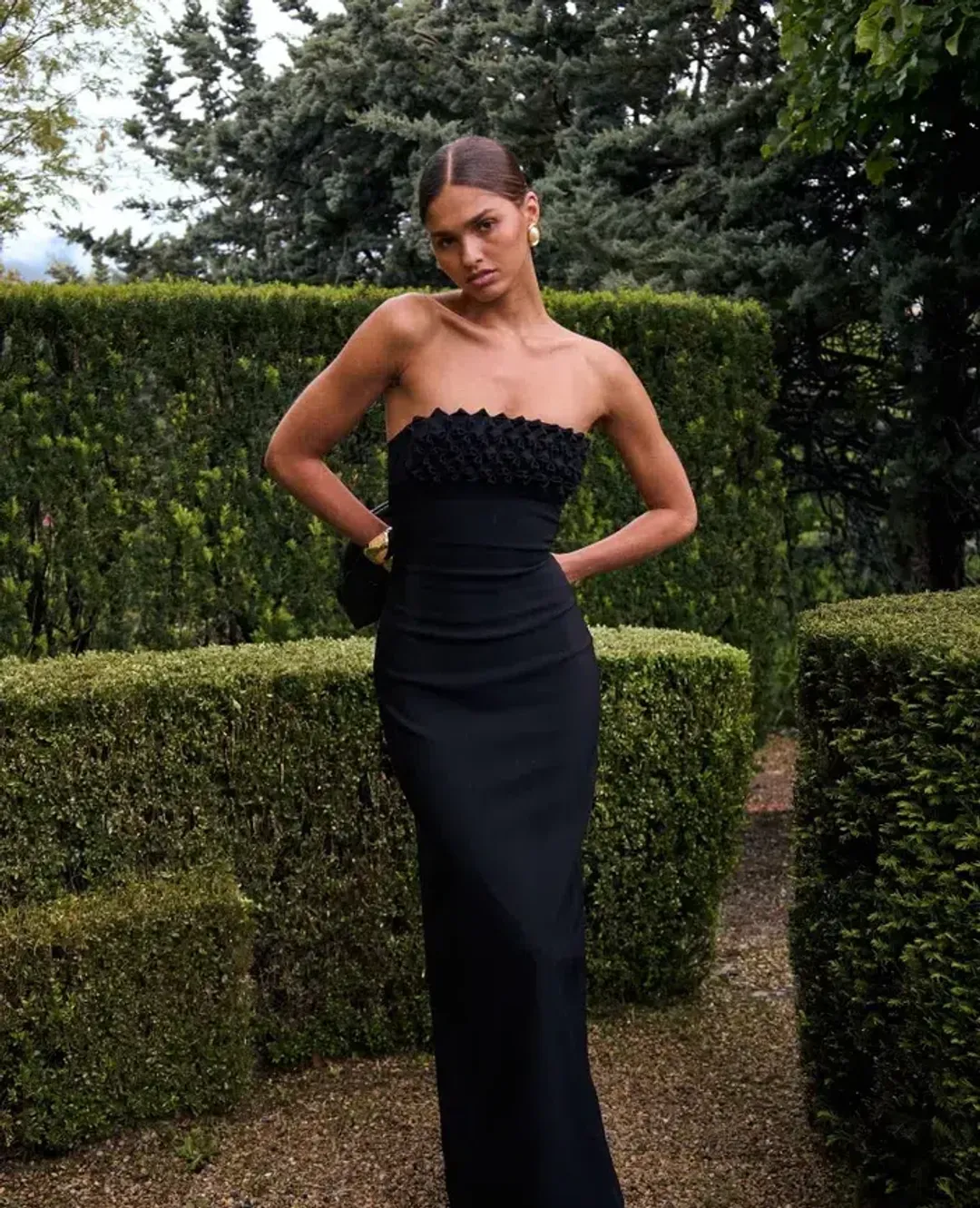 Ance Gria Margo Maxi Dress for rent on The Volte - main image