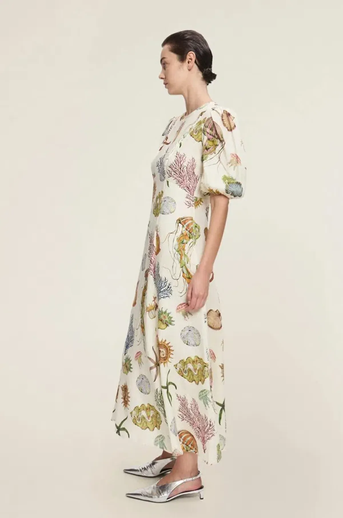 Alemais Sea Midi Dress Size 8 - Image 4