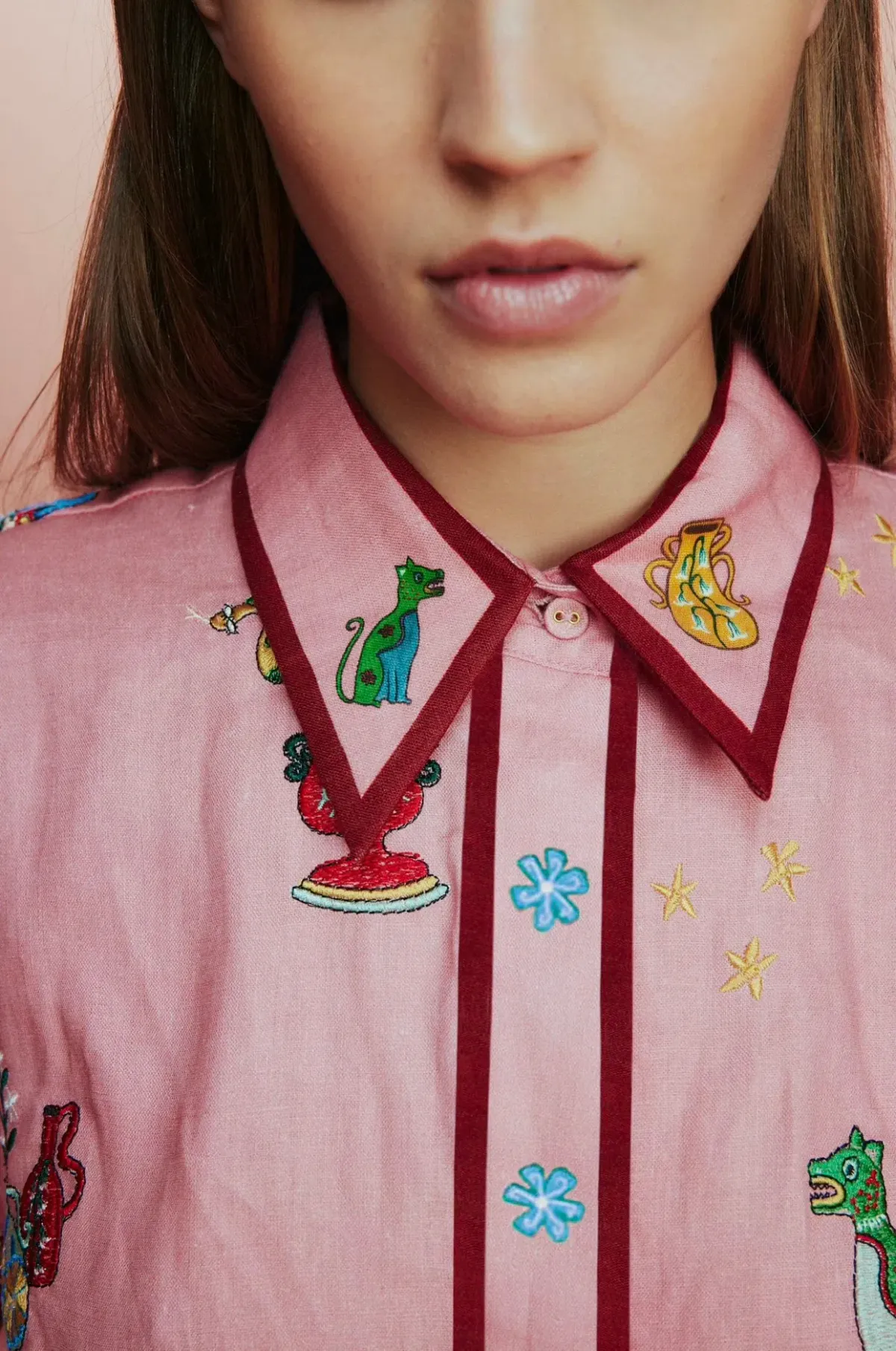 Alemais Timmy Embroidered Mini Dress - Image 4