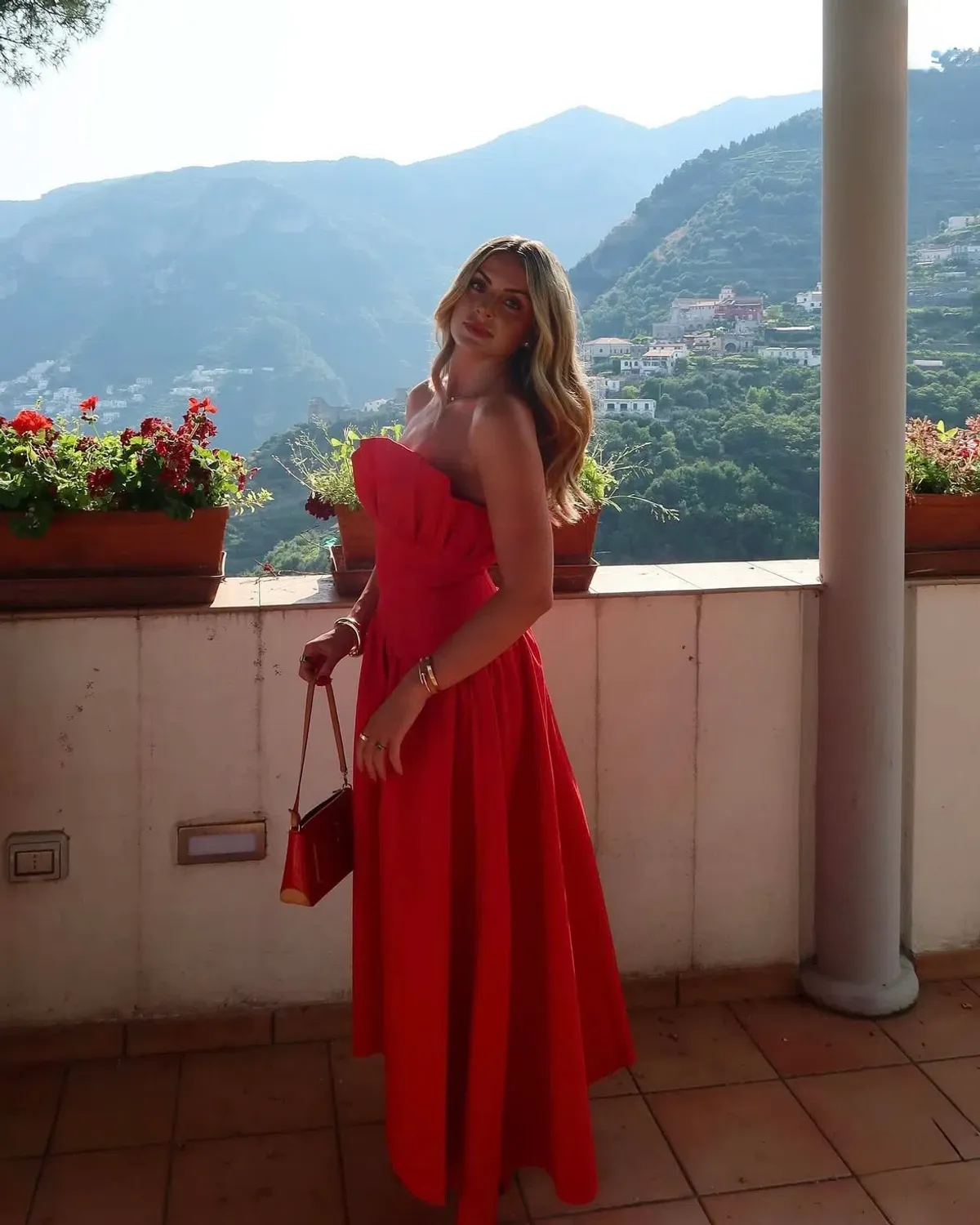 Elliatt Laurel Sleeveless Maxi Dress In Red Size Small - Image 2