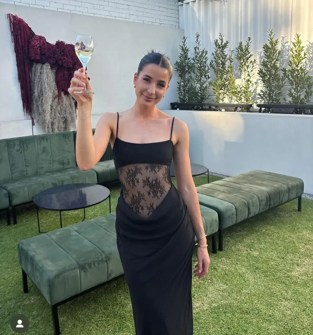 Benni Gabriel Maxi Dress - black for rent on The Volte - main image