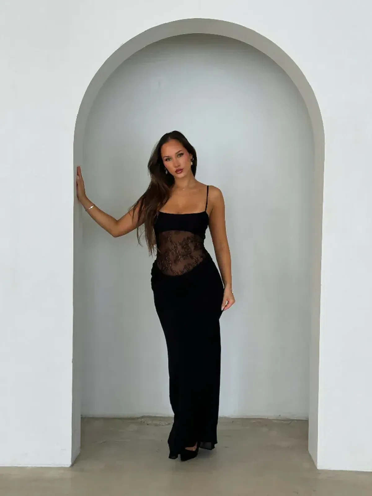 Benni Gabriel Maxi Dress - black - Image 2