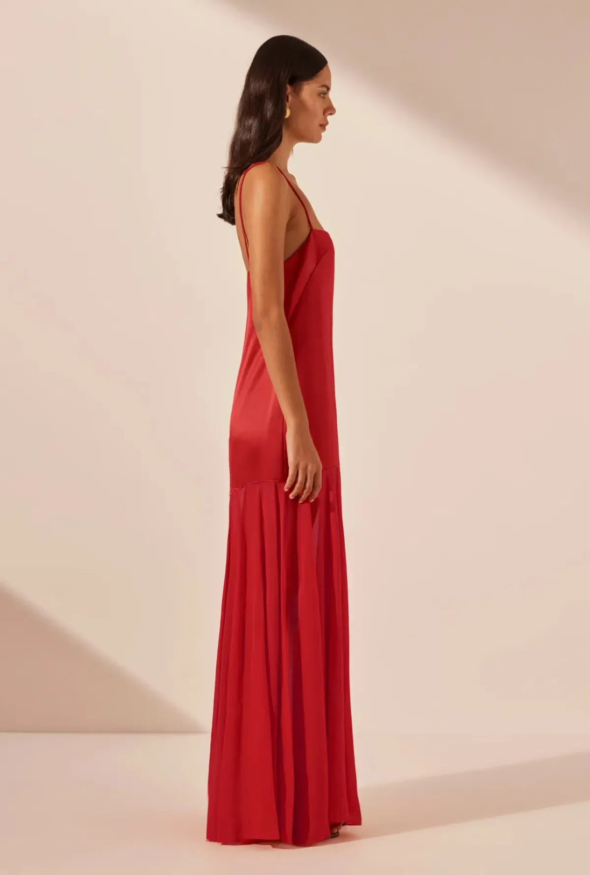 Shona Joy MORAYA dropped waist maxi dress chilli - Image 3