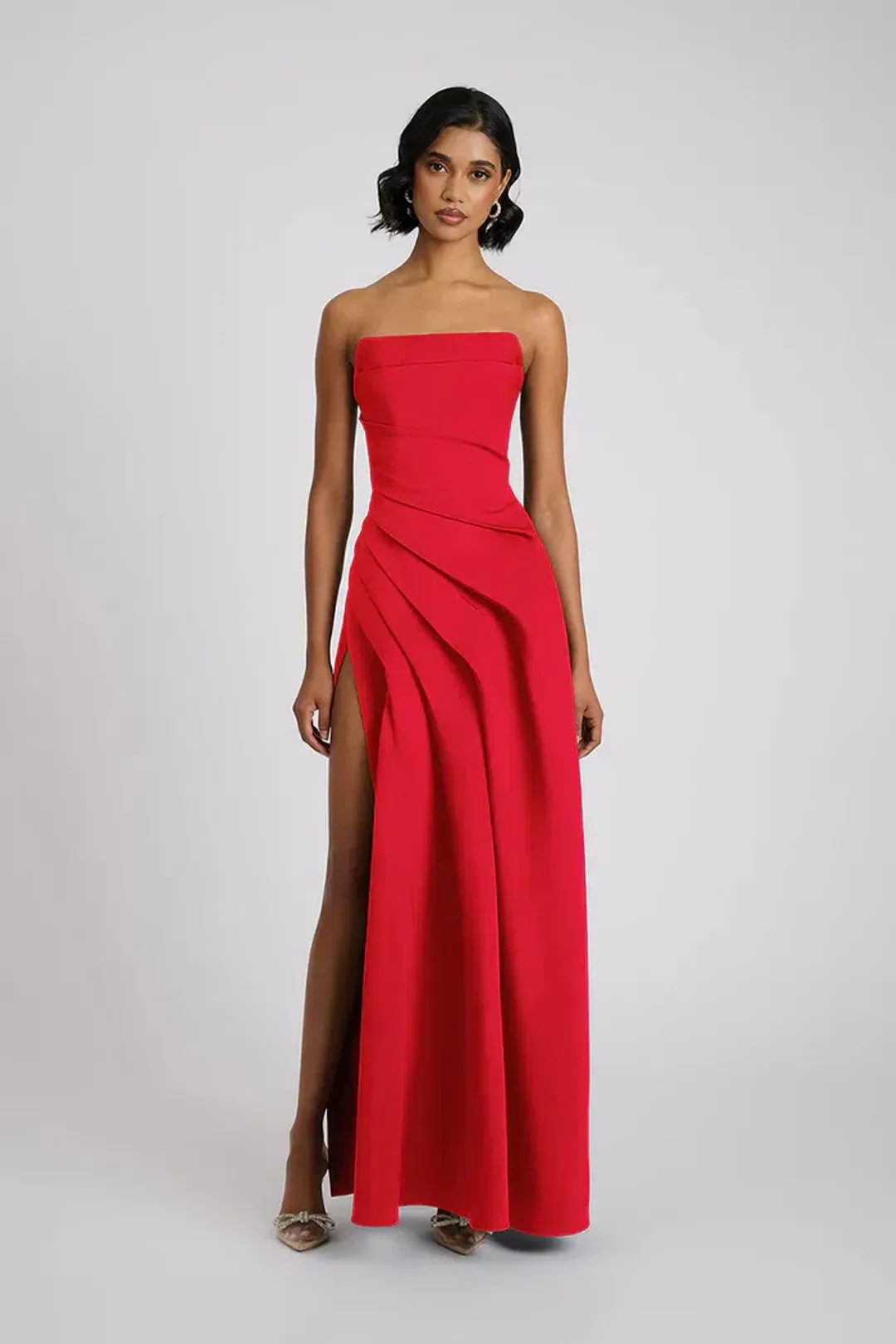 ELIYA THE LABEL Deanna Gown | Red Size XS for rent on The Volte - main image