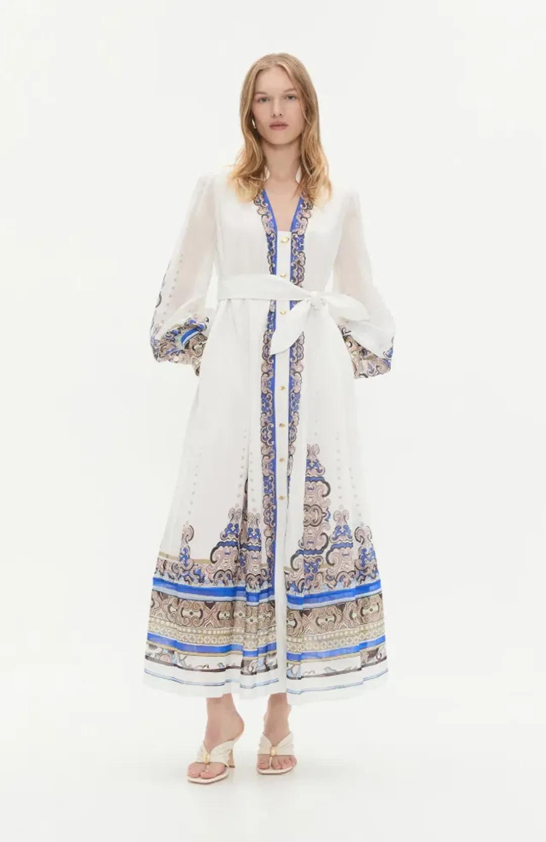 AJE Carta Maxi Dress Size 16 for rent on The Volte - main image