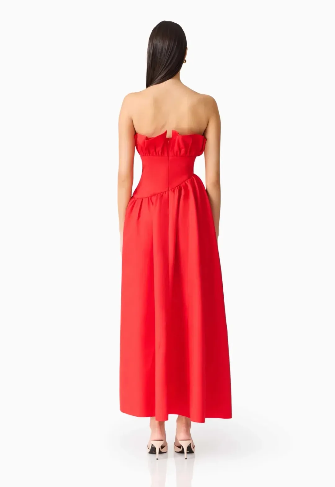 Elliatt Laurel Gown Dress Red Size 12 / L for rent on The Volte - main image