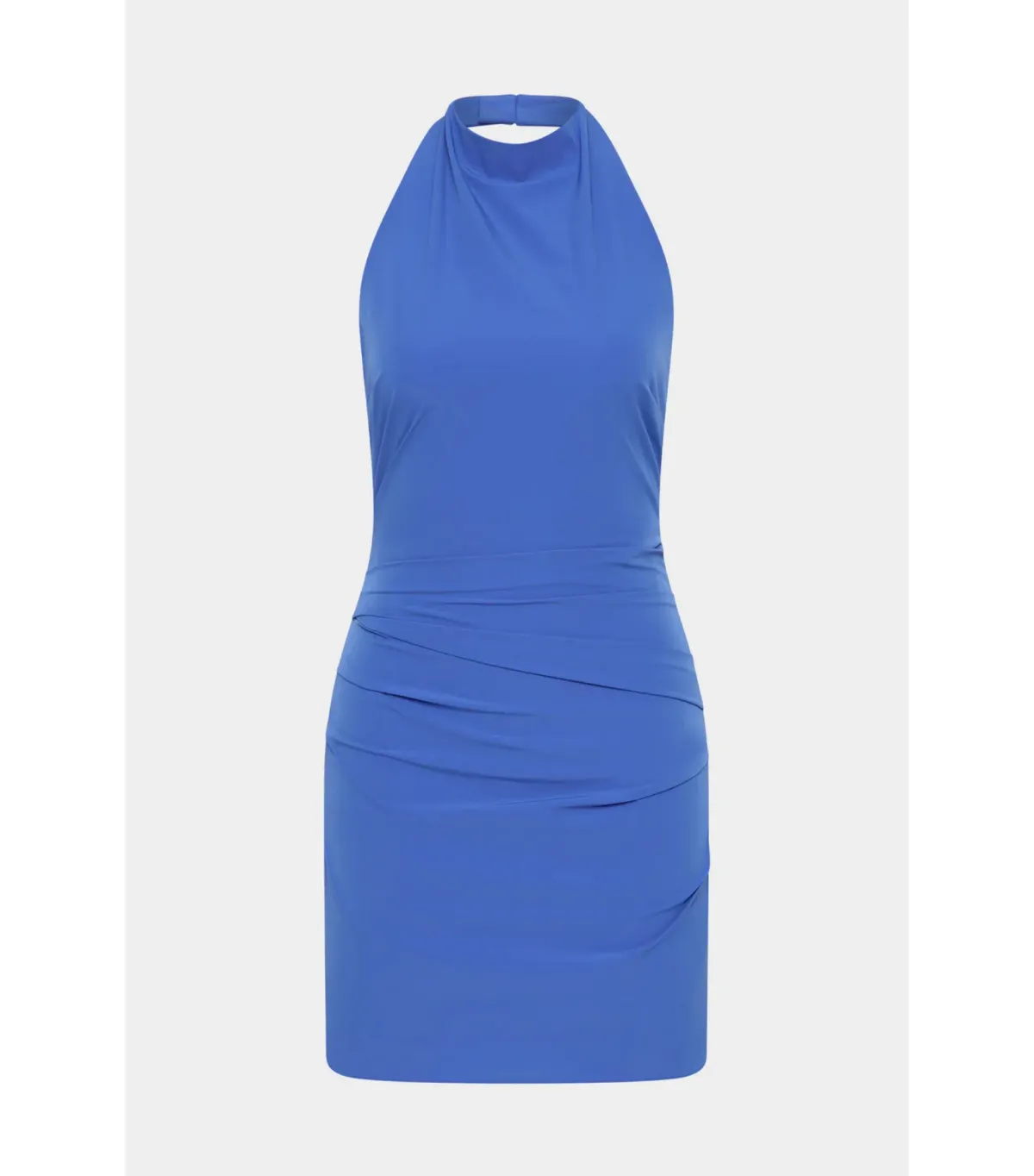Sir the Label Sol Halter Mini Dress in Cobalt Blue Size AU 10  - Image 4