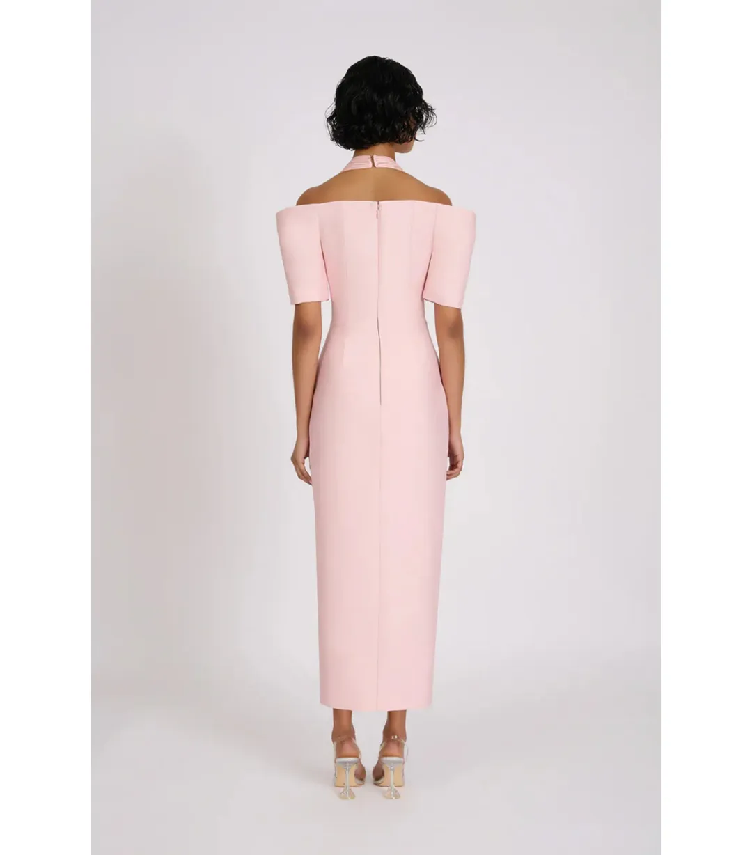 Eliya The Label Solara Dress Pink Size 8  for rent on The Volte - main image
