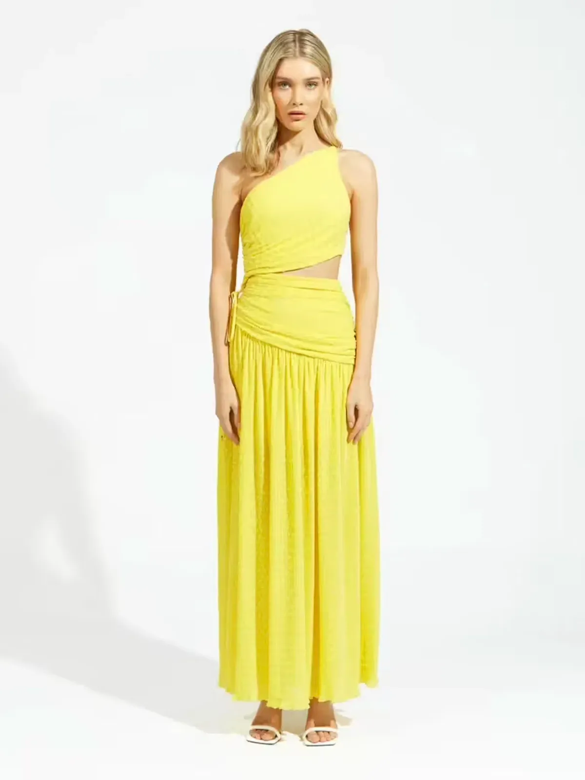 Alice McCall Lolita Maxi Dress Mango Yellow Size 6 - Image 1