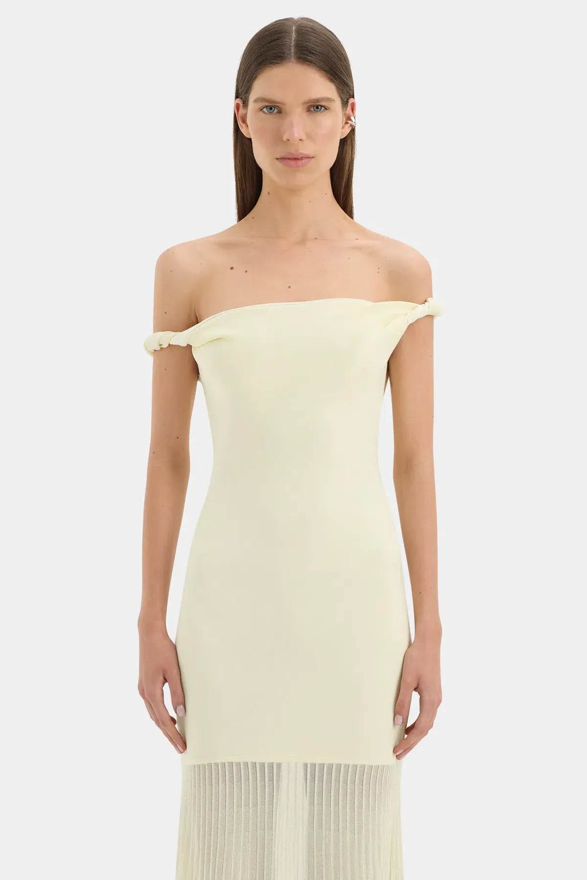 Sir Elia Off Shoulder Twist Dress- 0P - Image 4