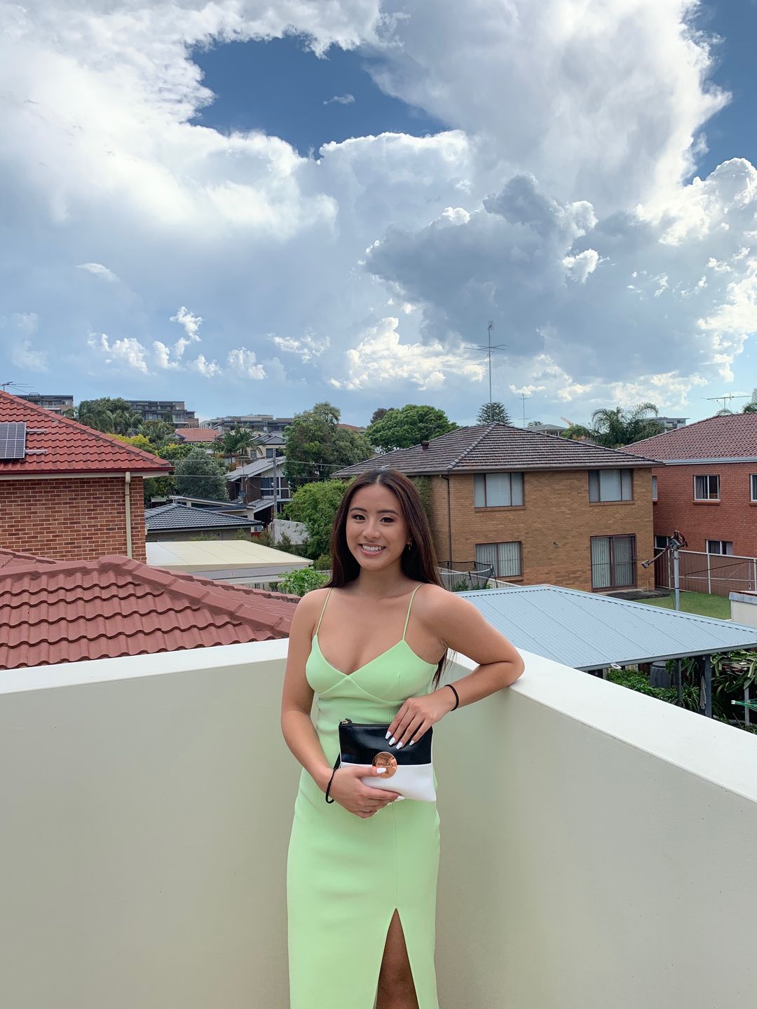 BEC & BRIDGE Clover Midi Dress Apple size 6  for rent on The Volte - main image