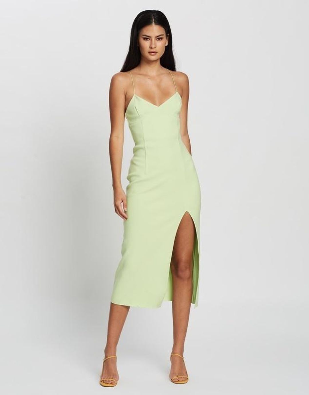 BEC & BRIDGE Clover Midi Dress Apple size 6  for rent on The Volte - main image