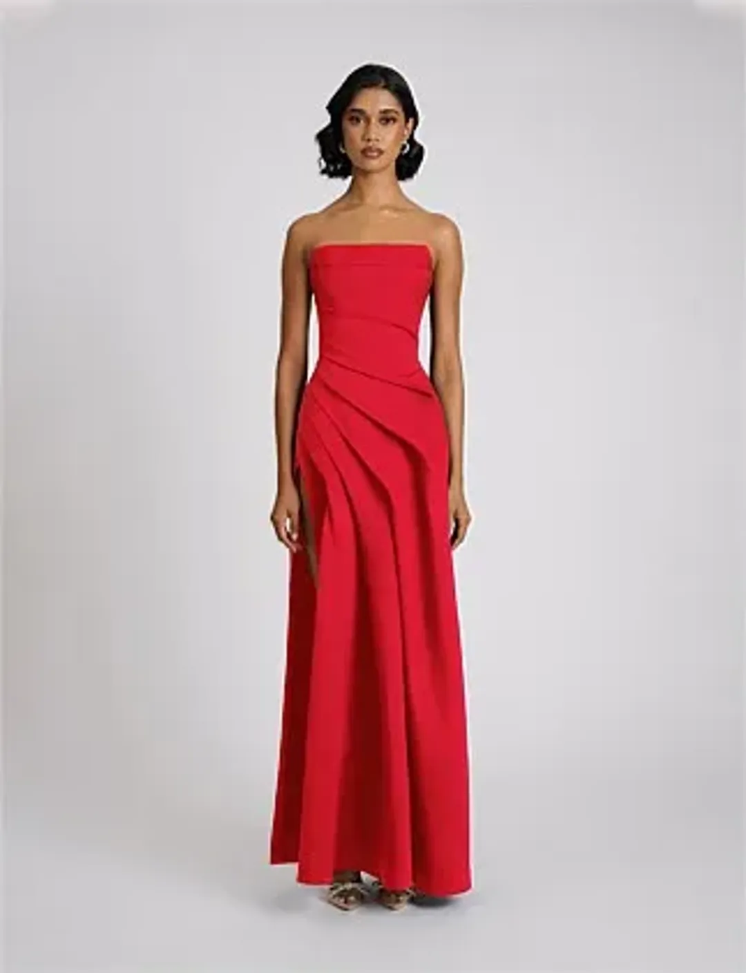Eliya The Label Deanna Gown Red Size 12 for rent on The Volte - main image