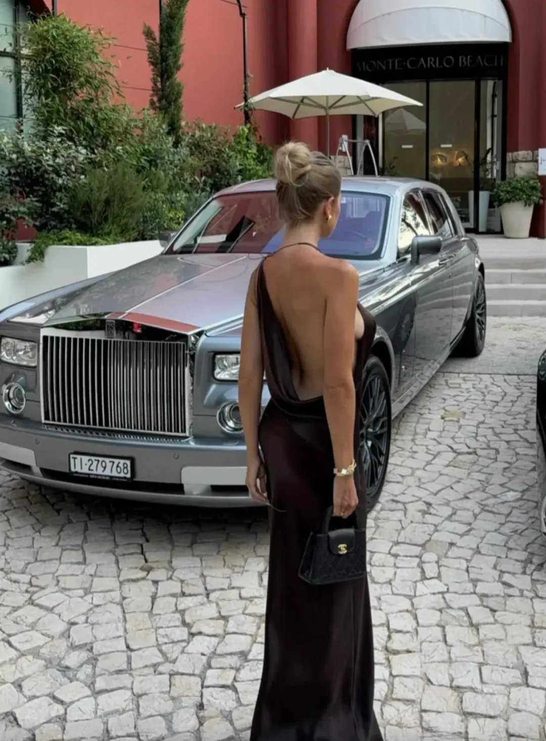 Natalie Rolt Gabi Gown Brown Size 1 / AU 8 for rent on The Volte - main image