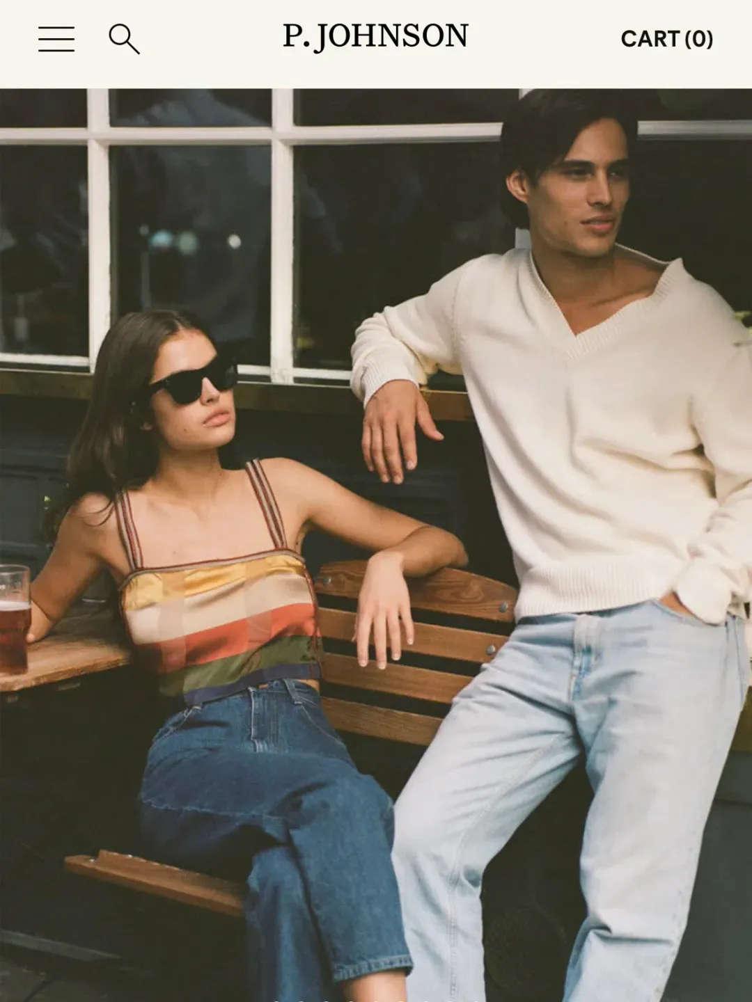 P JOHNSON Bebe top 0  for rent on The Volte - main image