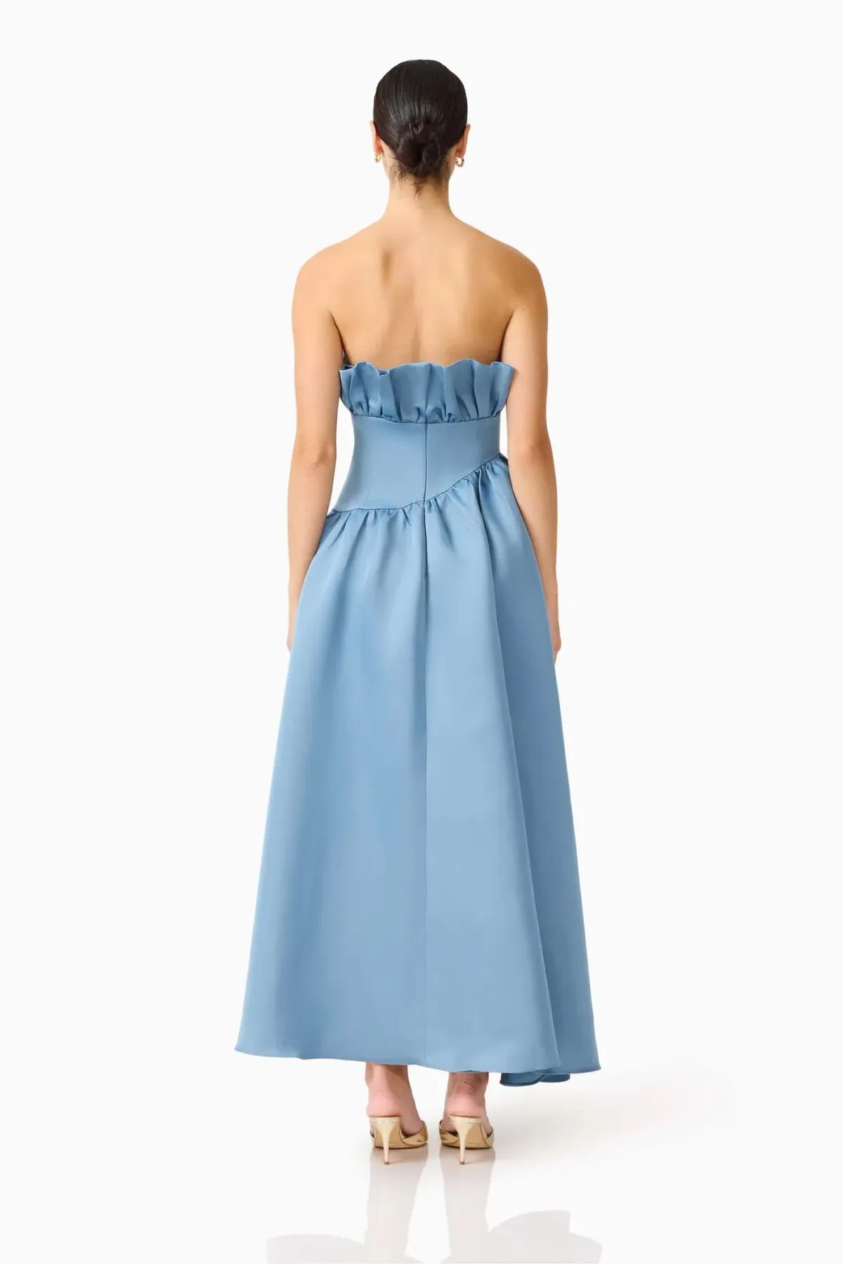 Elliatt Laurel sleeveless maxi dress in steel blue size M (10)  - Image 5