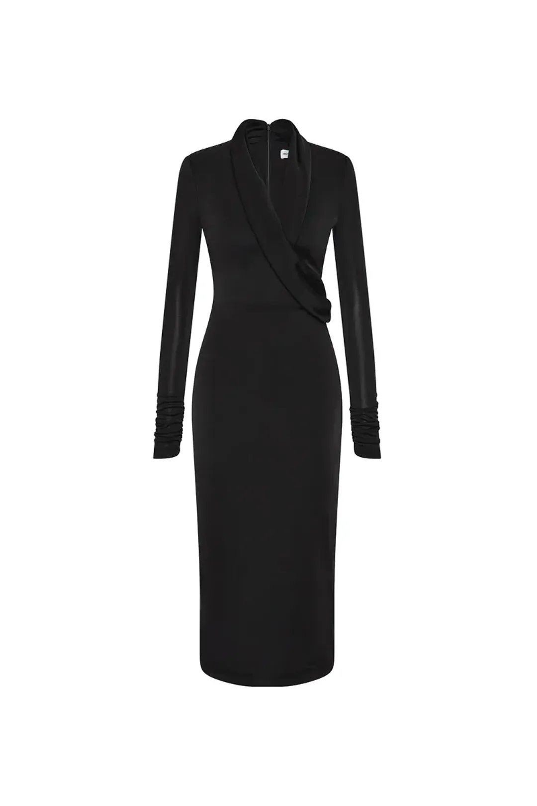 REBECCA VALLANCE ERIN LONG SLEEVE MIDI DRESS SIZE 8 for rent on The Volte - main image