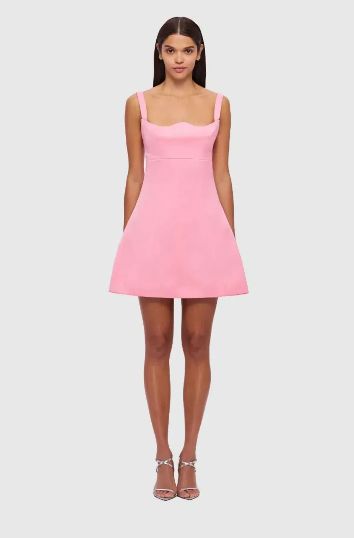 Leo Lin Jacinta Dress in Bubblegum - Image 3