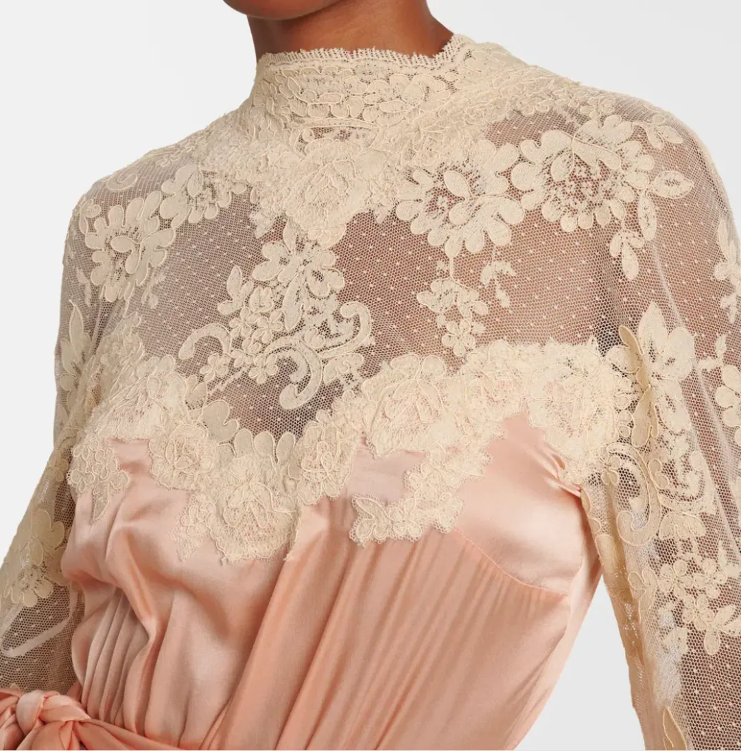 Zimmermann HYPNOTIC SATIN DRAPE DRESS, Size 0P/ AU 6 for rent on The Volte - main image