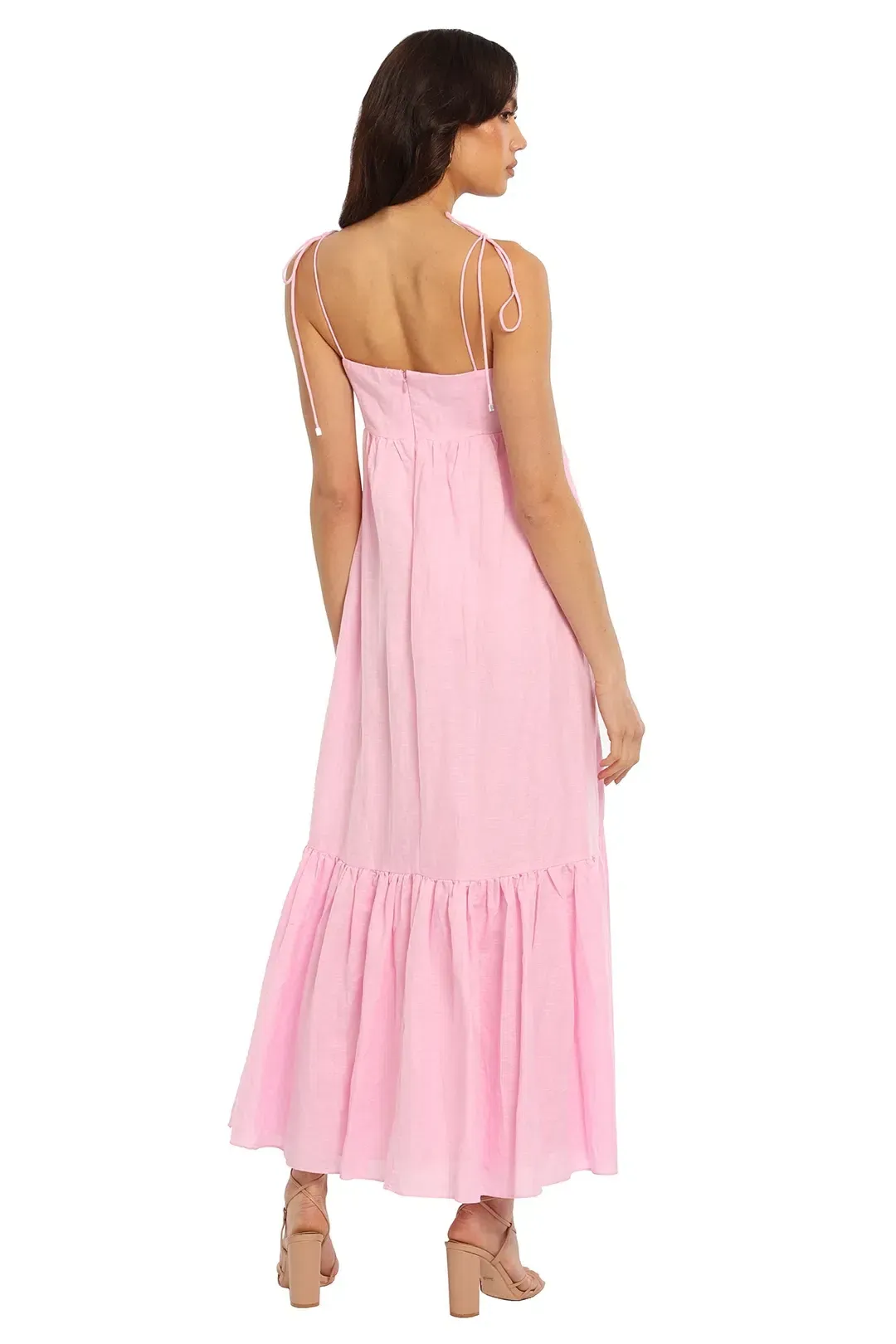 Steele the lable - Leonora Maxi - Baby Pink for rent on The Volte - main image