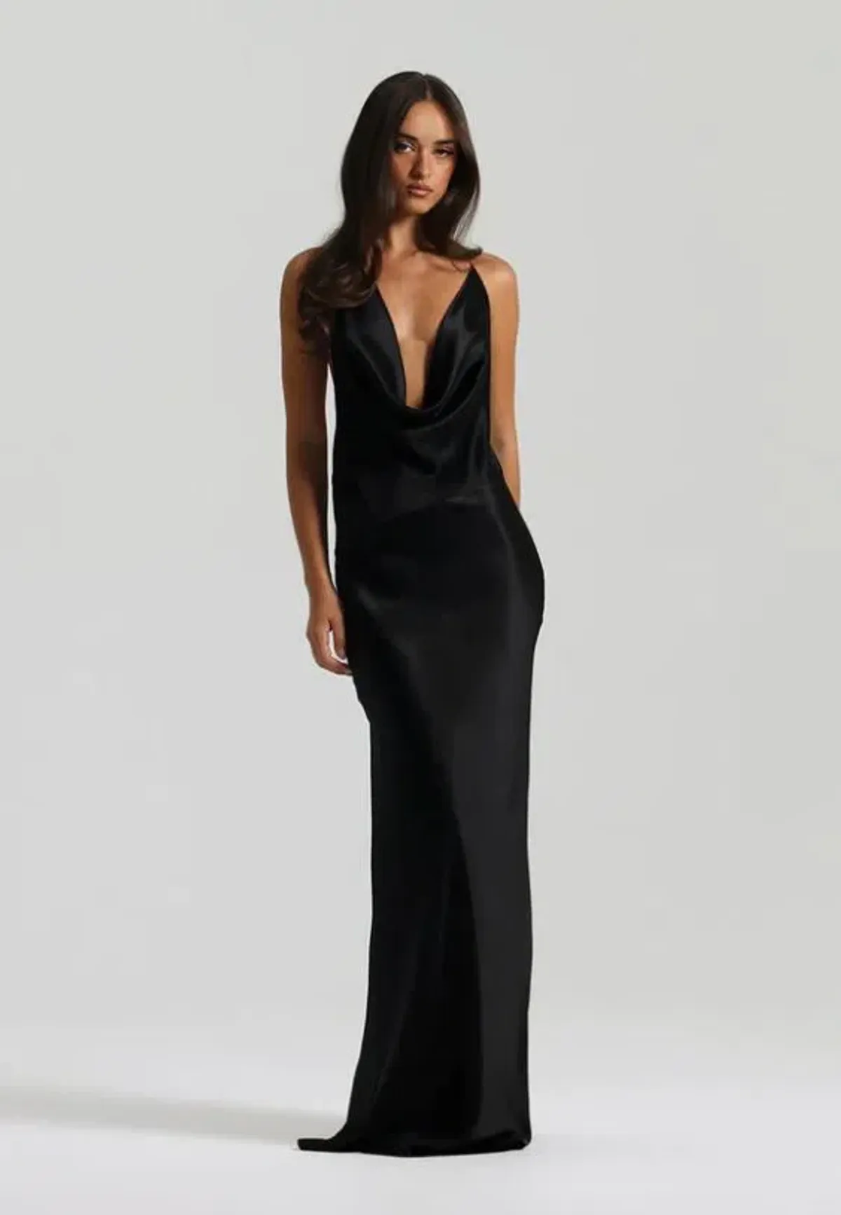 Natalie Rolt Gabi Gown in Black Size 6 - Image 1