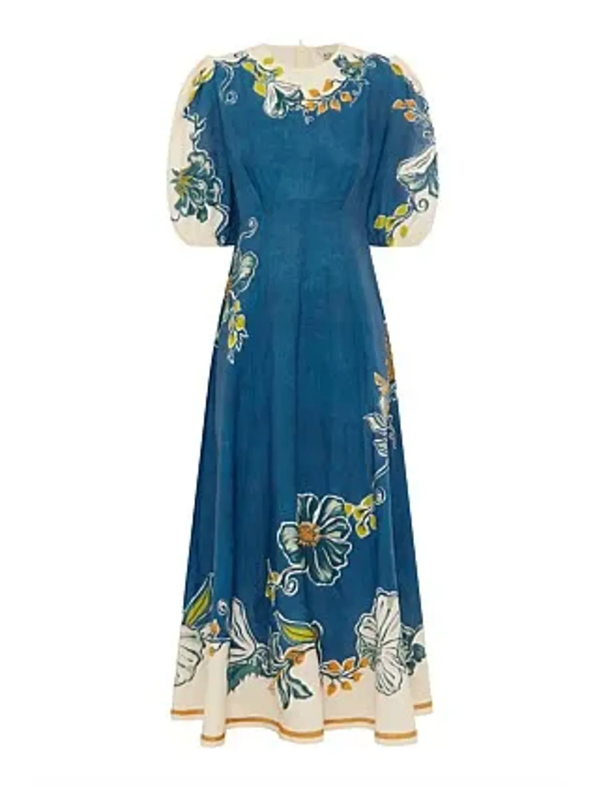 Alemais LUDA MIDI DRESS Blue Size 14 - Image 5