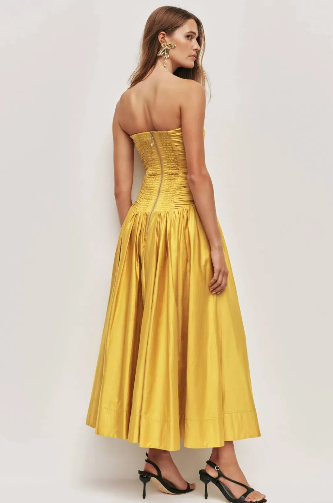 AJE Marigold Midi Dress Sz 10 for rent on The Volte - main image