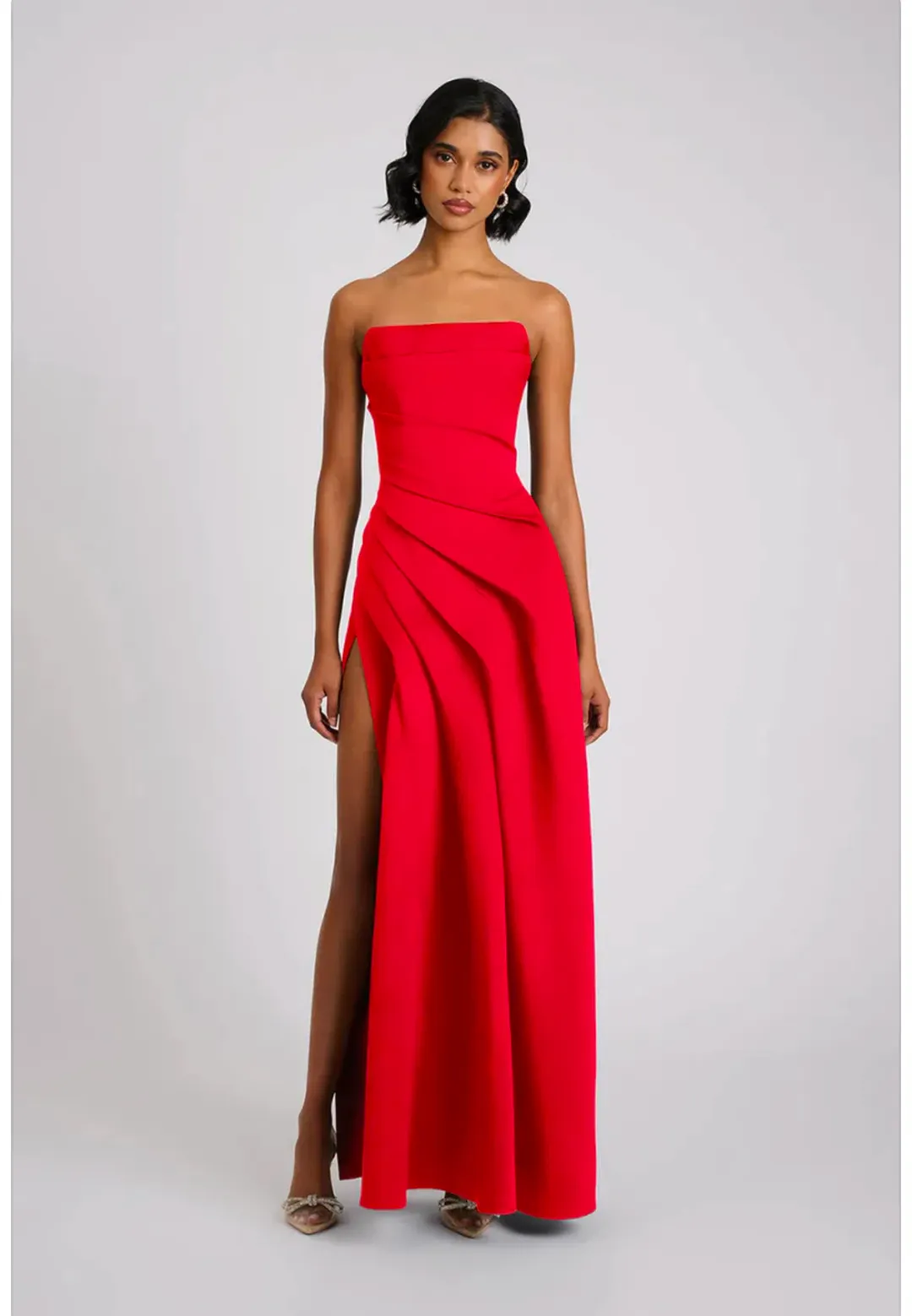 Eliya the Label Deanna Gown Red Size M/10 for rent on The Volte - main image