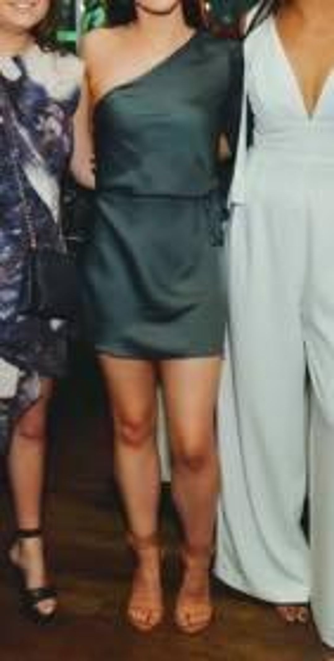 One Fell Swoop Penny Slip Dress in Petrol size 8 for rent on The Volte - main image