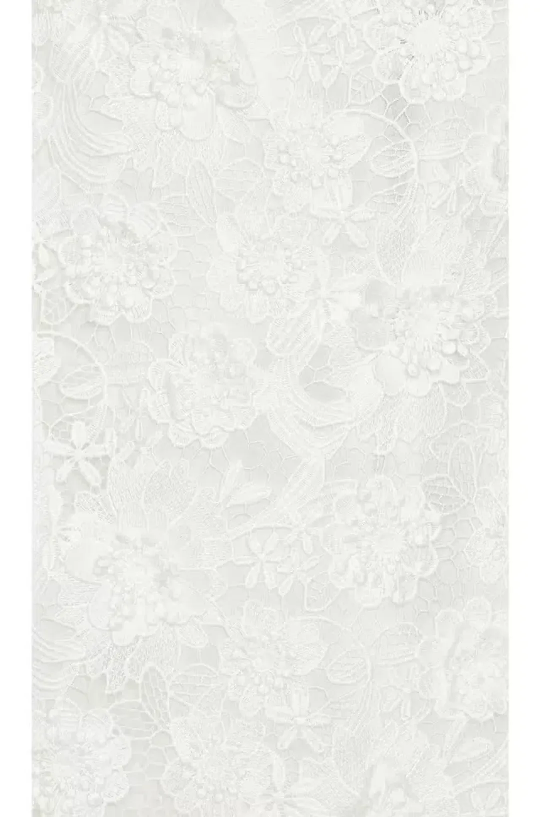 Zimmermann Raie Lace Flower Mini Dress Ivory Size 0 / AU 8 for rent on The Volte - main image