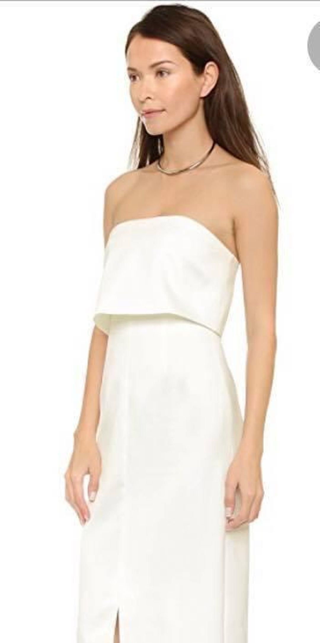 Keepsake Keep Watch Maxi Dress in White size 10 for rent on The Volte - main image